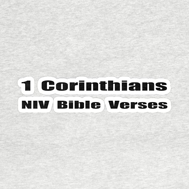 1 Corinthians NIV Bible Verses by Holy Bible Verses